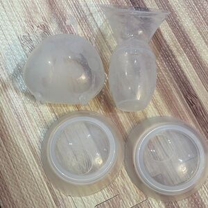 Milk collectors. Haaakas and elvie catch